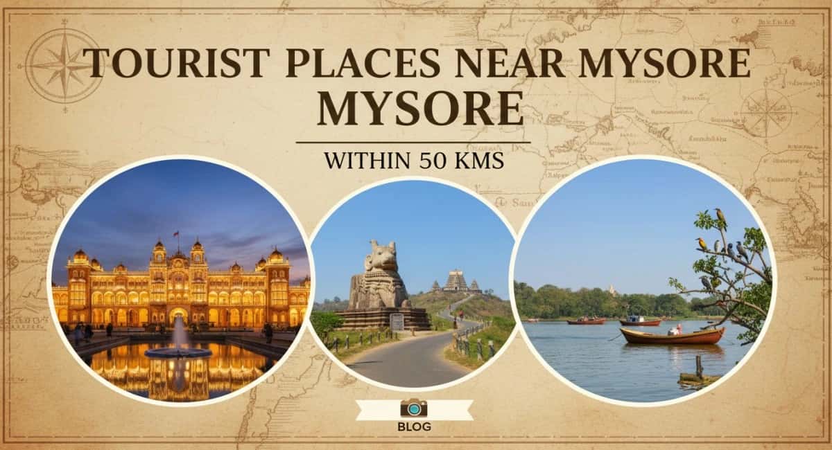 Tourist Places Near Mysore Within 50 Kms